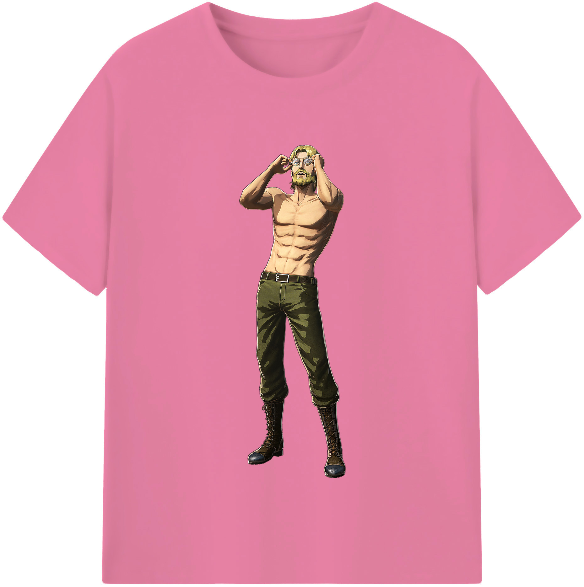 （画像用） 進撃の巨人 Attack on Titan 綿100％半袖Tシャツ（フロントプリント）